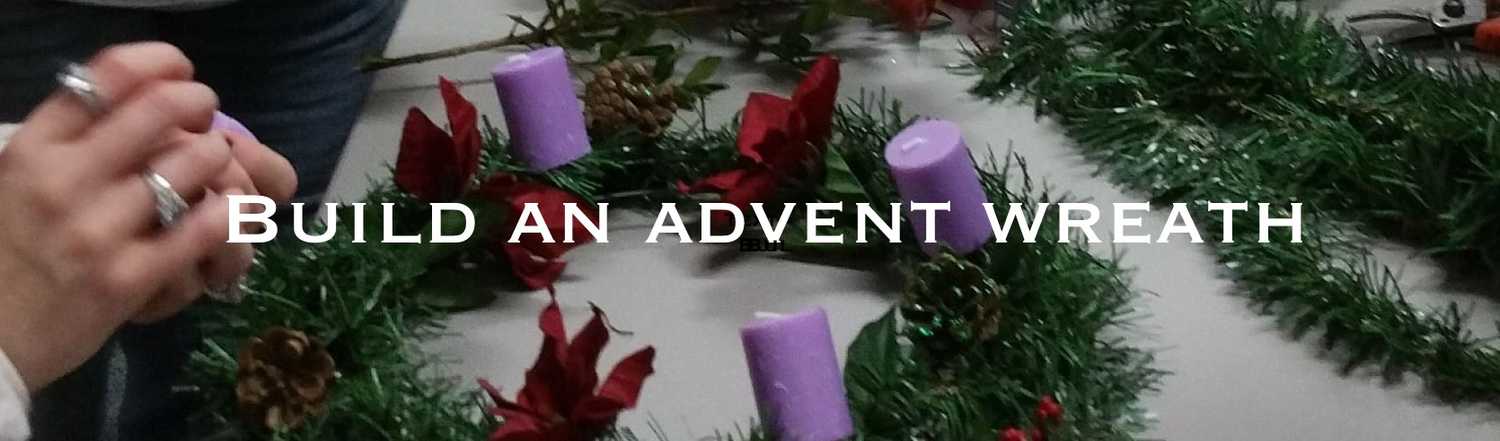 Making Advent Wreaths